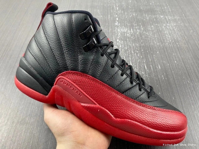 Kicked Out Shoe Store 12 Retro Jordan (2016) 130690-002 Flu Game 0707